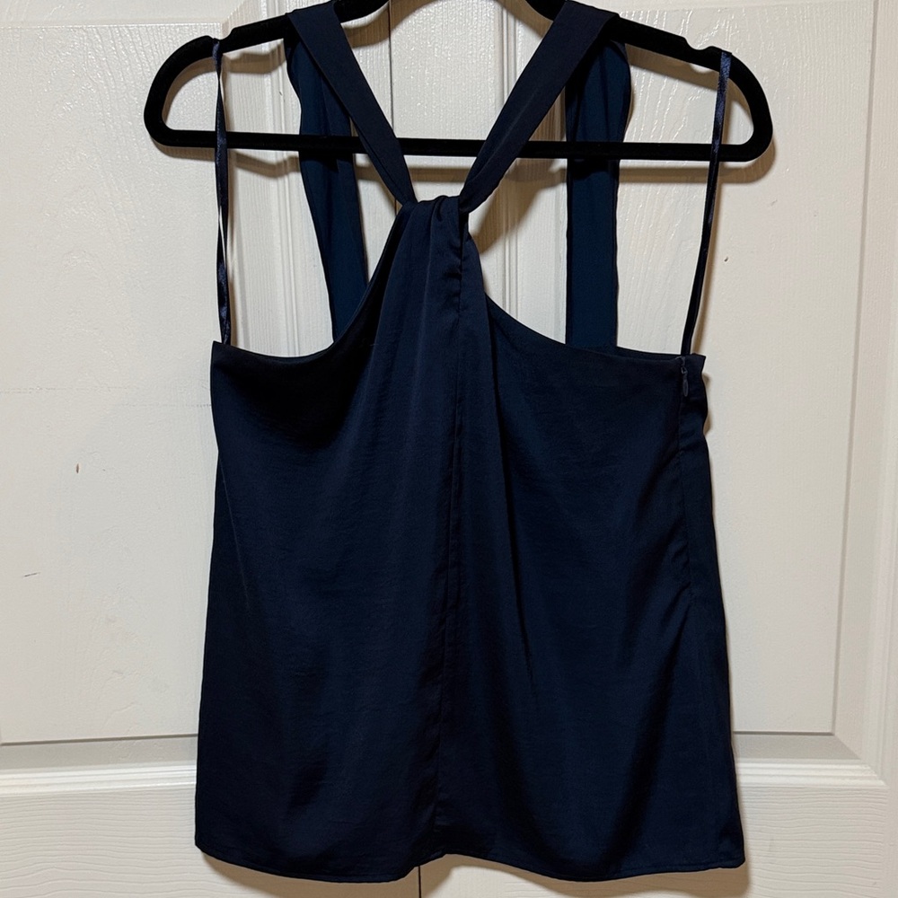 Banana Republic Navy Blue Strappy Halter Neck Tank Top. XS